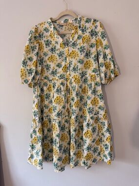 Paul & Joe tiered floral babydoll dress